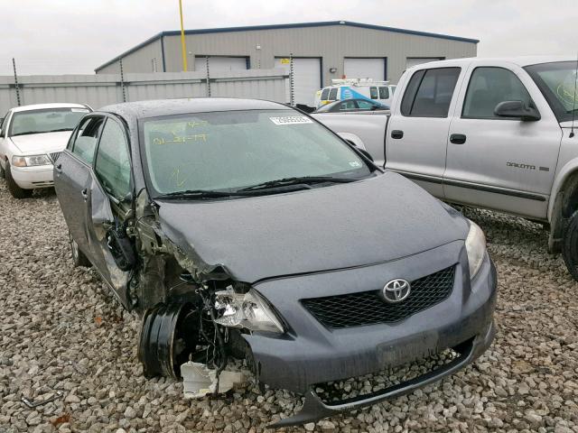 2T1BU4EE0AC425881 - 2010 TOYOTA COROLLA BA GRAY photo 1