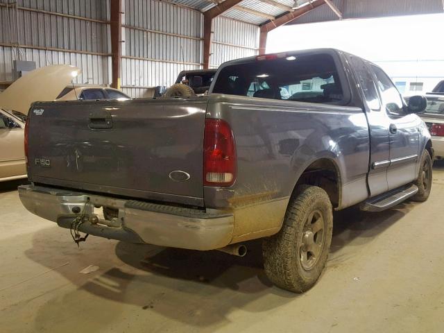 2FTRX17W24CA18078 - 2004 FORD F-150 HERI GRAY photo 4