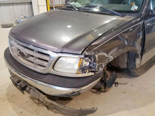 2FTRX17W24CA18078 - 2004 FORD F-150 HERI GRAY photo 9