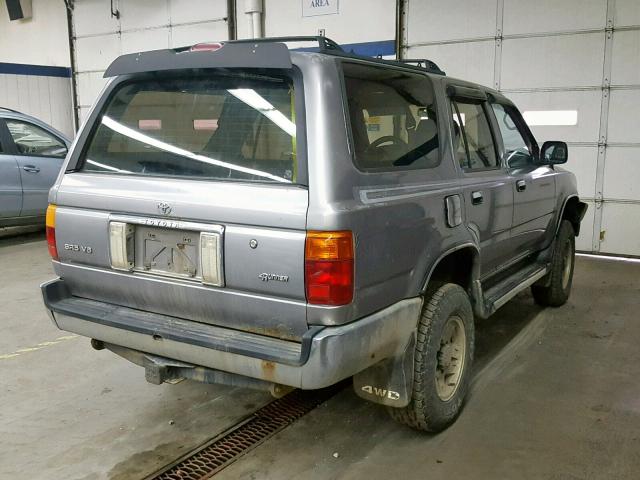 JT3VN39W2S8079986 - 1995 TOYOTA 4RUNNER VN SILVER photo 4