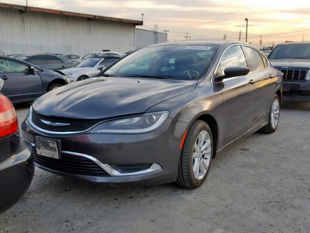 1C3CCCAB1GN162193 - 2016 CHRYSLER 200 LIMITE SILVER photo 2