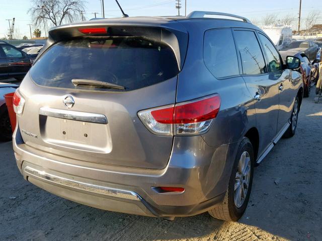 5N1AR2MN7GC661413 - 2016 NISSAN PATHFINDER GRAY photo 4