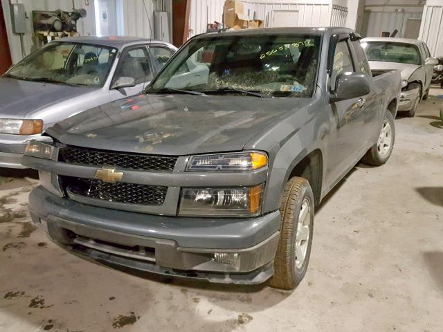 1GCESCF97C8141130 - 2012 CHEVROLET COLORADO L GRAY photo 2