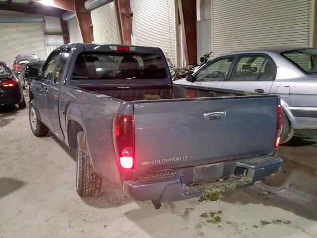 1GCESCF97C8141130 - 2012 CHEVROLET COLORADO L GRAY photo 3