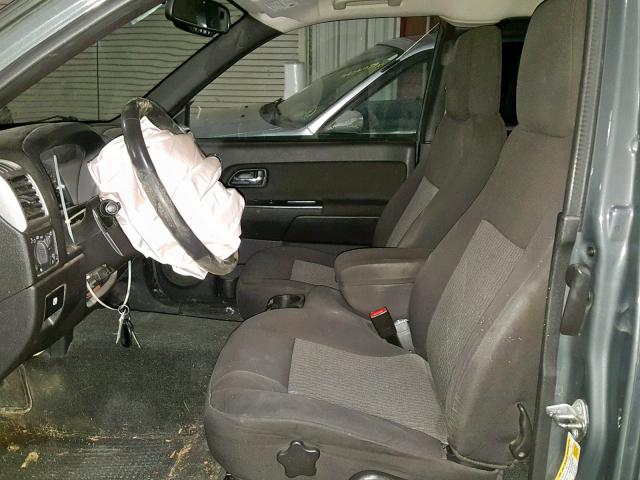 1GCESCF97C8141130 - 2012 CHEVROLET COLORADO L GRAY photo 5