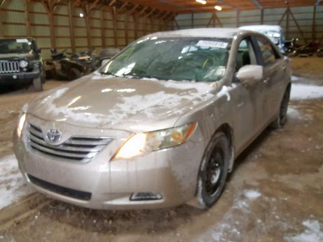 4T1BB46K59U081825 - 2009 TOYOTA CAMRY HYBR BEIGE photo 2