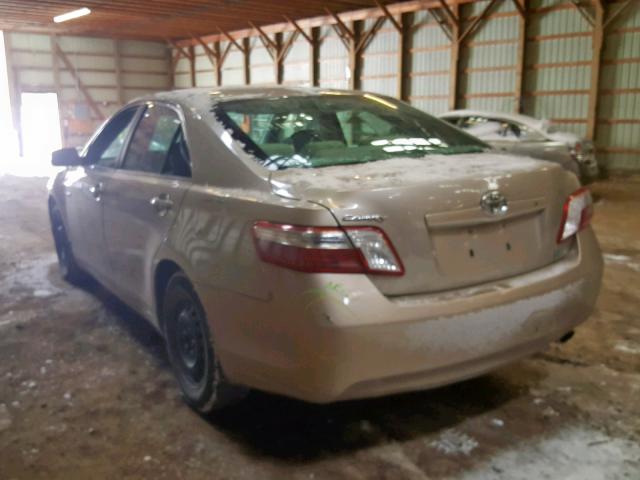 4T1BB46K59U081825 - 2009 TOYOTA CAMRY HYBR BEIGE photo 3