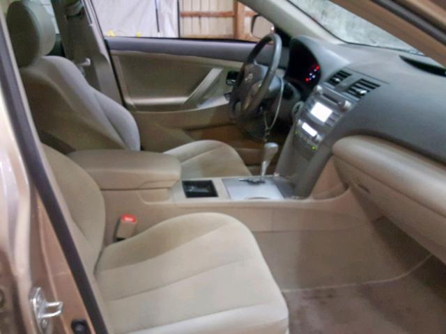 4T1BB46K59U081825 - 2009 TOYOTA CAMRY HYBR BEIGE photo 5