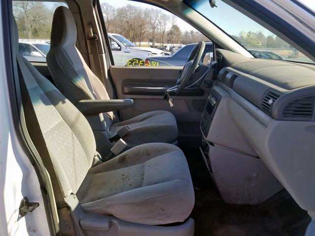 2FMZA50684BB02068 - 2004 FORD FREESTAR S WHITE photo 5