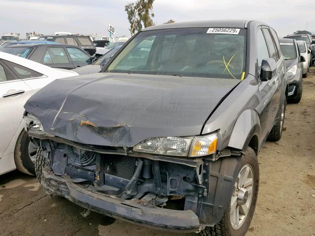 4S2DF58X724603431 - 2002 ISUZU AXIOM XS Grafit foto 2