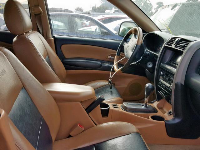 4S2DF58X724603431 - 2002 ISUZU AXIOM XS Grafit foto 5