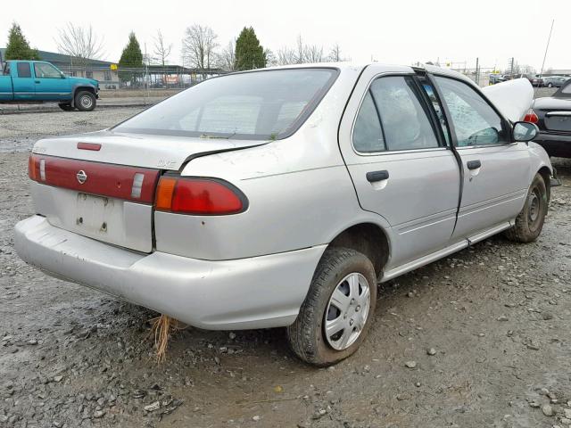 1N4AB41D1WC725868 - 1998 NISSAN SENTRA E SILVER photo 4