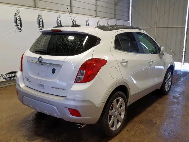 KL4CJDSB7GB721182 - 2016 BUICK ENCORE PRE WHITE photo 4