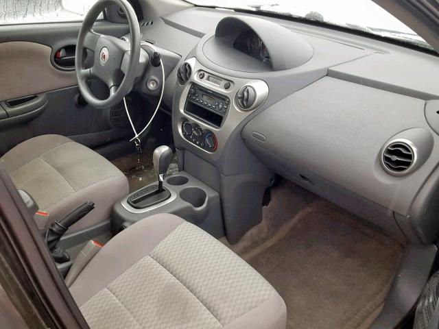 1G8AJ52F95Z177305 - 2005 SATURN ION LEVEL SILVER photo 5