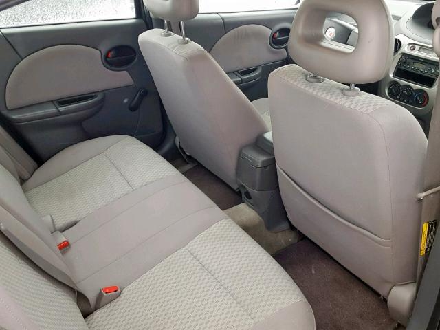 1G8AJ52F95Z177305 - 2005 SATURN ION LEVEL SILVER photo 6