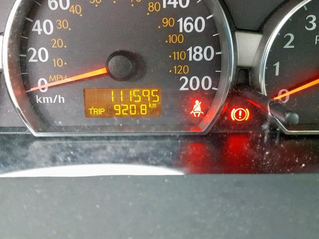 1G8AJ52F95Z177305 - 2005 SATURN ION LEVEL SILVER photo 8