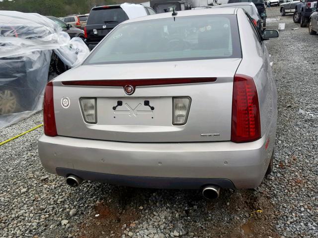 1G6DW677650236409 - 2005 CADILLAC STS SILVER photo 9