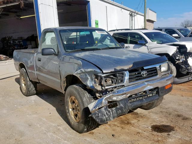 4TAPM62N5VZ289566 - 1997 TOYOTA TACOMA SILVER photo 1