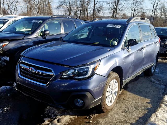 4S4BSAFC0J3242194 - 2018 SUBARU OUTBACK 2. BLUE photo 2