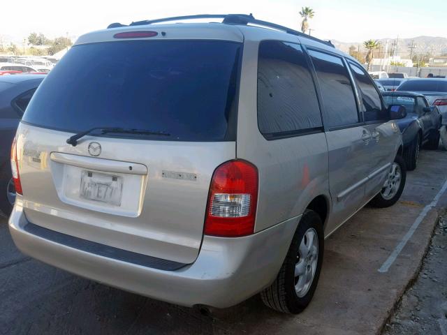 JM3LW28Y510177511 - 2001 MAZDA MPV WAGON TAN photo 4