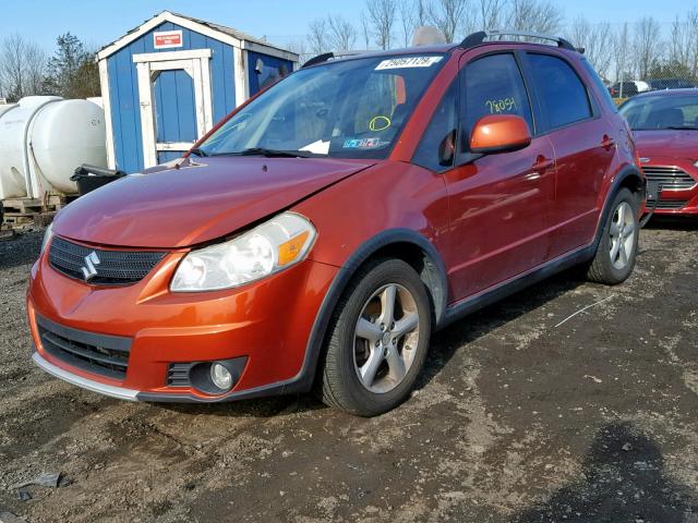 JS2YB417685101273 - 2008 SUZUKI SX4 TOURIN ORANGE photo 2