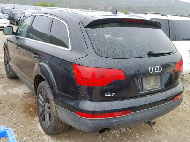 WA1BY74L68D034358 - 2008 AUDI Q7 3.6 QUA BLACK photo 3