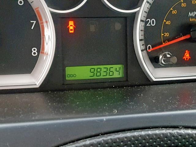 KL1TD56E59B609305 - 2009 CHEVROLET AVEO LS RED photo 8