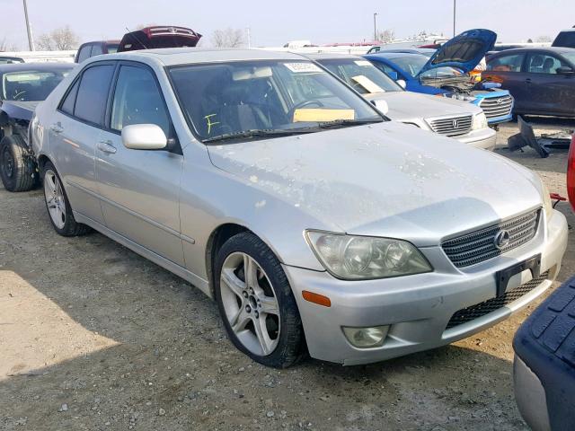 JTHBD182010006499 - 2001 LEXUS IS 300 SILVER photo 1