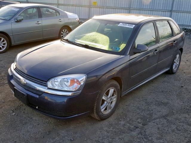 1G1ZT64855F210821 - 2005 CHEVROLET MALIBU MAX 蓝色 照片 2