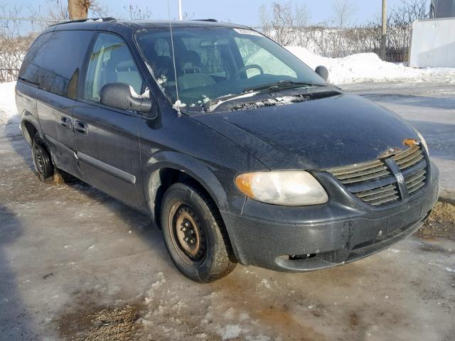 1D4GP25RX6B522518 - 2006 DODGE CARAVAN SE BLACK photo 1