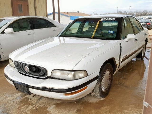 1G4HP52K1VH468494 - 1997 BUICK LESABRE CU WHITE photo 2