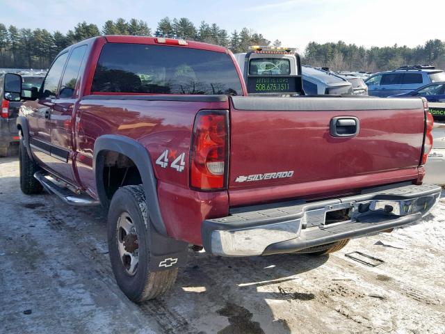 1GCHK29U56E286373 - 2006 CHEVROLET SILVERADO RED photo 3