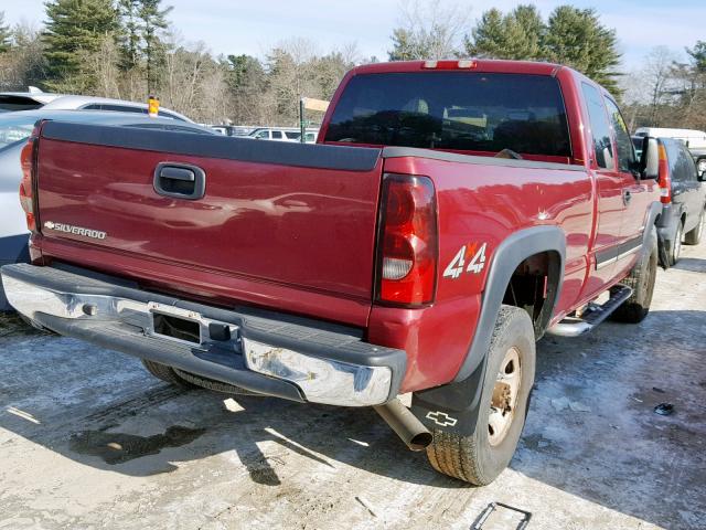 1GCHK29U56E286373 - 2006 CHEVROLET SILVERADO RED photo 4