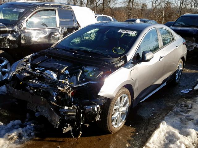 1G1RD6S56JU140290 - 2018 CHEVROLET VOLT PREMI GRAY photo 2