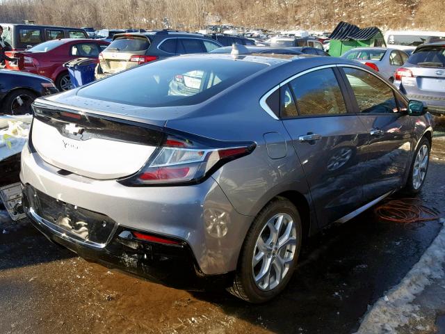 1G1RD6S56JU140290 - 2018 CHEVROLET VOLT PREMI GRAY photo 4