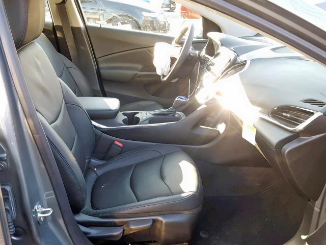 1G1RD6S56JU140290 - 2018 CHEVROLET VOLT PREMI GRAY photo 5