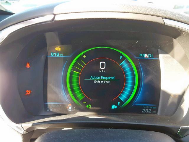 1G1RD6S56JU140290 - 2018 CHEVROLET VOLT PREMI GRAY photo 8