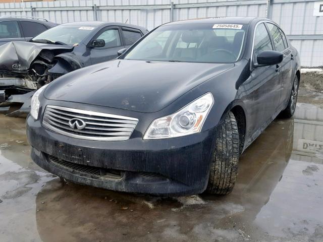 JNKCV61F59M365413 - 2009 INFINITI G37 BLACK photo 2