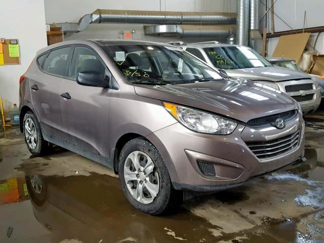 KM8JT3AB7CU383666 - 2012 HYUNDAI TUCSON GL BROWN photo 1