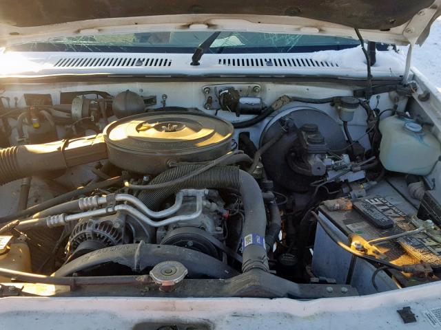 1B7GG23Y0SS128494 - 1995 DODGE DAKOTA WHITE photo 7