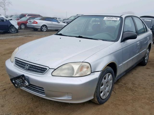 2HGEJ6615YH555931 - 2000 HONDA CIVIC BASE Gümüş foto 2