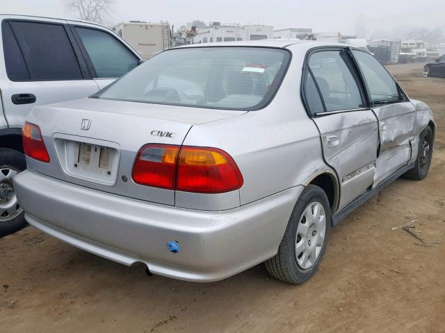 2HGEJ6615YH555931 - 2000 HONDA CIVIC BASE Gümüş foto 4