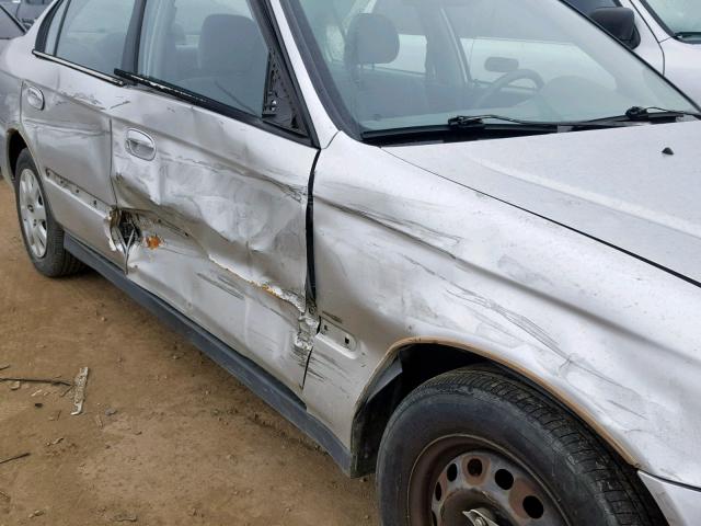 2HGEJ6615YH555931 - 2000 HONDA CIVIC BASE Gümüş foto 9