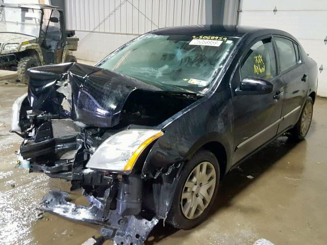 3N1AB6AP2BL674530 - 2011 NISSAN SENTRA 2.0 BLACK photo 2