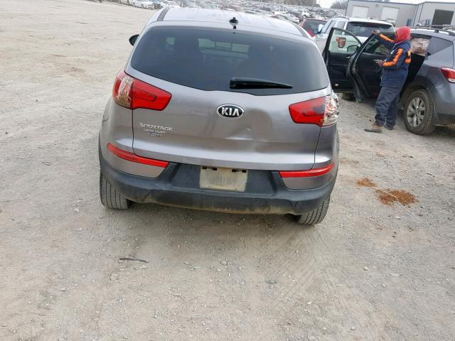 KNDPBCAC3E7614705 - 2014 KIA SPORTAGE GRAY photo 9