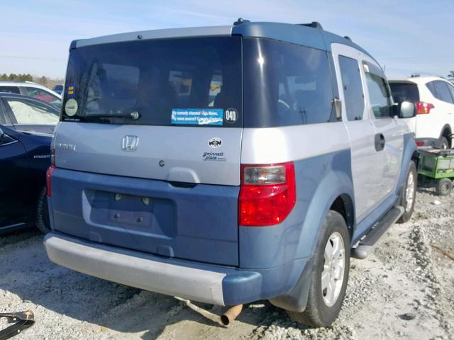 5J6YH28605L031782 - 2005 HONDA ELEMENT EX SILVER photo 4