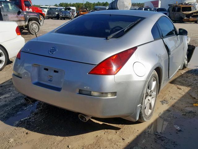 JN1AZ34EX5M650913 - 2005 NISSAN 350Z COUPE SILVER photo 4