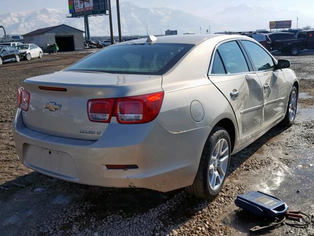 1G11C5SL6EF131348 - 2014 CHEVROLET MALIBU 1LT ოქროსფერი ფოტო 4