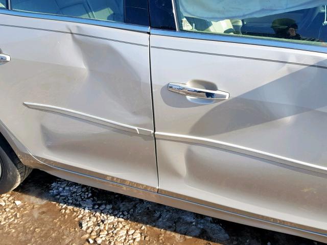 1G11C5SL6EF131348 - 2014 CHEVROLET MALIBU 1LT ოქროსფერი ფოტო 9