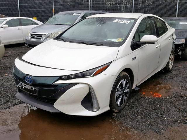 JTDKARFP3H3003919 - 2017 TOYOTA PRIUS PRIM თეთრი ფოტო 2
